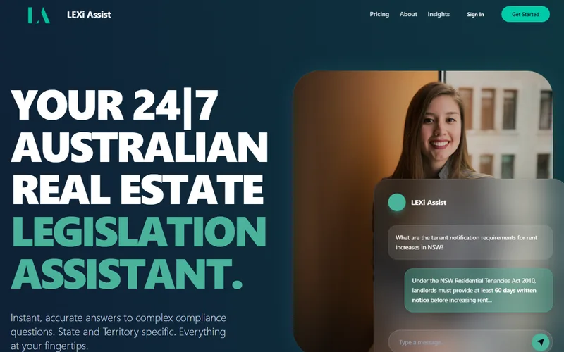 LexiAssist website screenshot